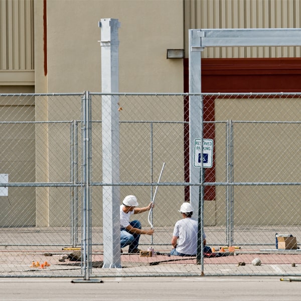 how much time can i rent the temporary fence for my building site or event in Oneonta